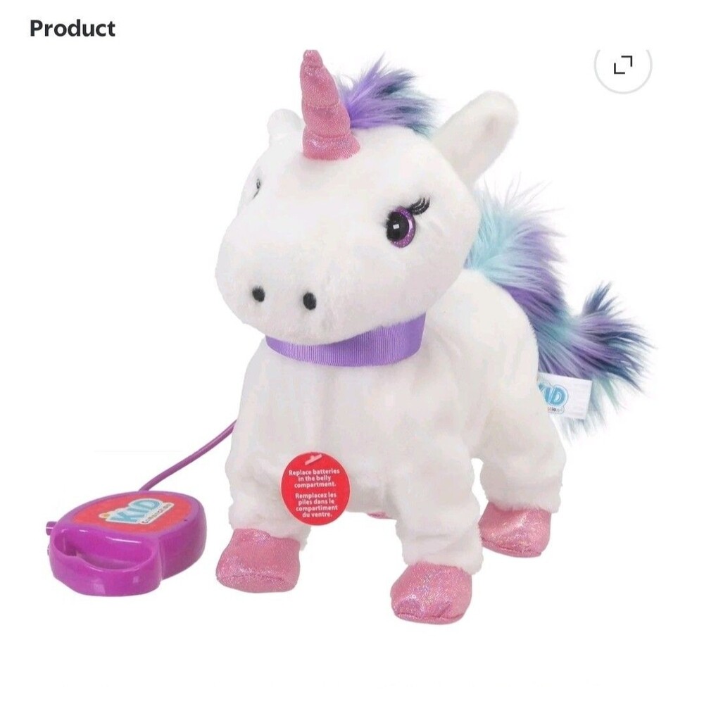 Kid Connection Walking Unicorn with Remote Control Leash (New)***